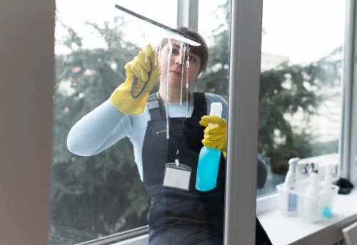 Nettoyage de vitres intérieures et extérieures à Voulx